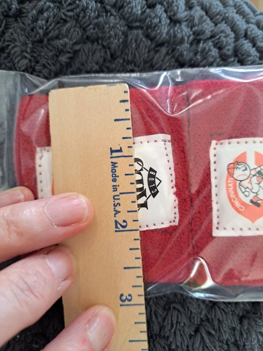 Vintage Cincinnati Reds Kraft Kids Club Red Wristbands - Collectible - Picture 6 of 6